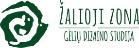 Žalioji zona – gėlių dizaino studija Logo